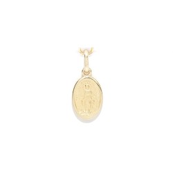 Médaille de la Miraculeuse en or 14 carats. 13 mm. 1.2 gr
