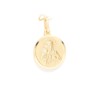 18 karaat gouden Scapular medaille. 17 mm