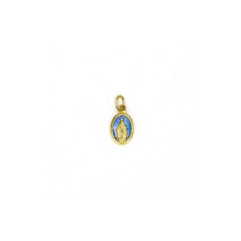 De medaille van de Wondervrouw, goud en glazuur. 13 mm