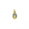 De medaille van de Wondervrouw, goud en glazuur. 13 mm