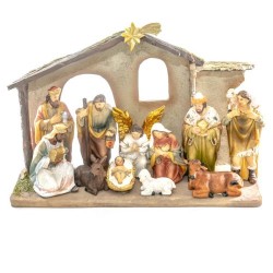 Crèche de Noël. 10 cm