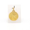 Onze Lieve Vrouw Helper medaille in roodgoud. 18 mm