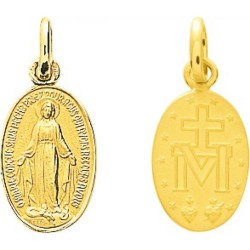 Medaille vierge Or 9Ct