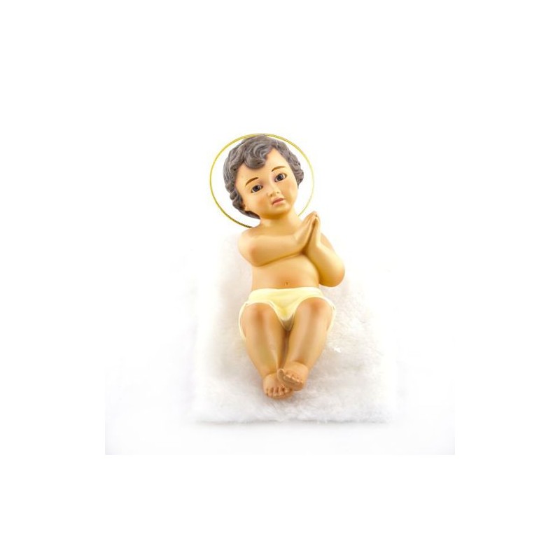 Statue de l'Enfant Jésus en porcelaine. 25 cm