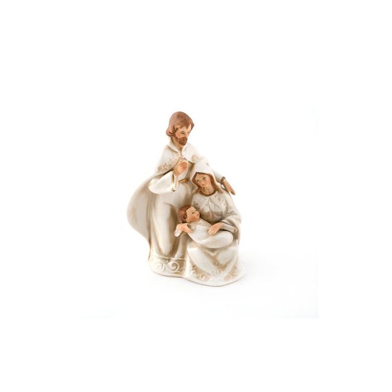 Statue de la Nativité en porcelaine. 15.5  cm