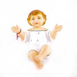 Statue de l'enfant Jésus en PVC. 18 cm