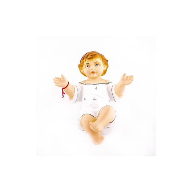 Statue de l'enfant Jésus en PVC. 18 cm