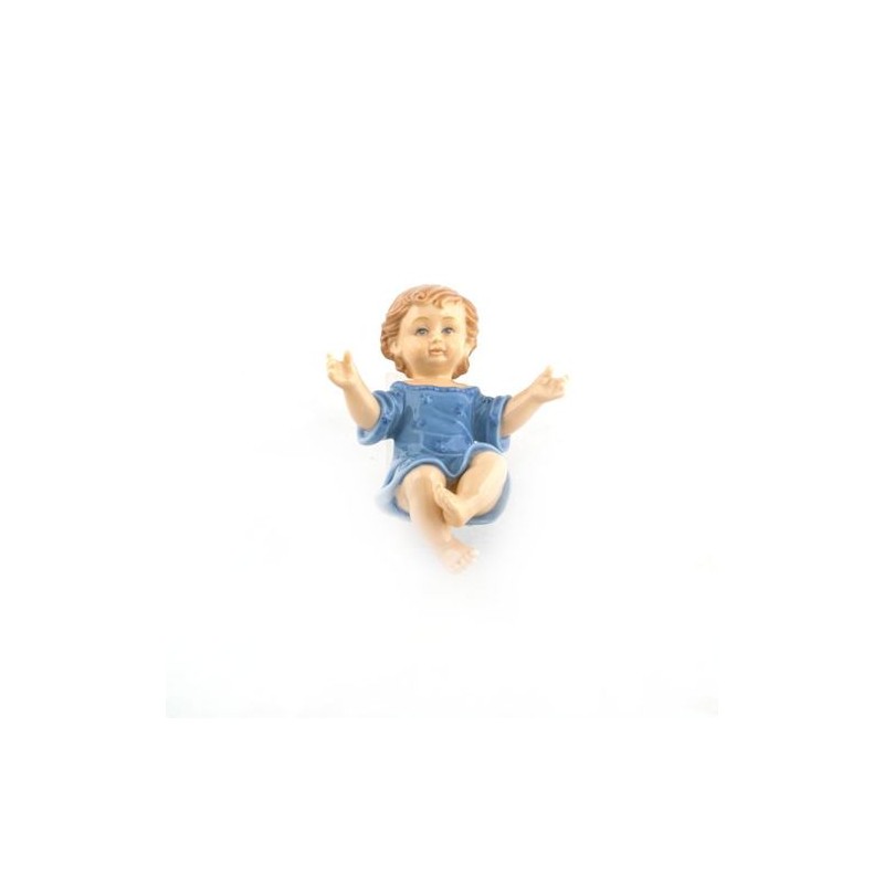 Statue de l’Enfant Jésus en porcelaine. 14 cm