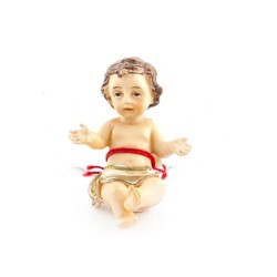 Statue de l'Enfant Jésus en résine. 4.5 cm