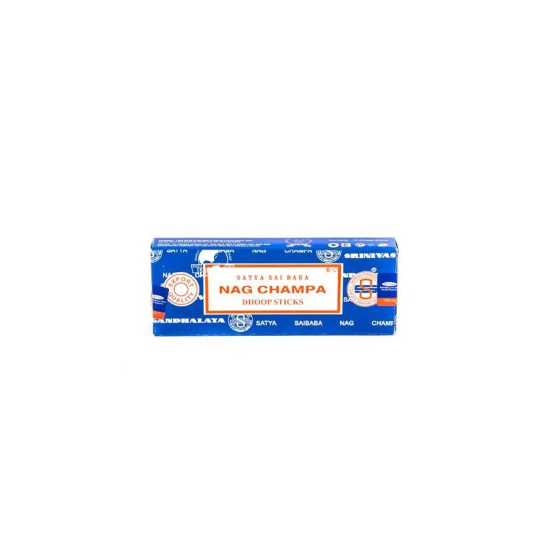 10 bâtons d'encens Nag Champa Dhoop