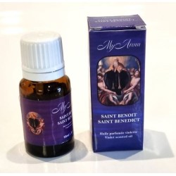 Flacon 10ml huile essentielle parfumée Violette St Benoit