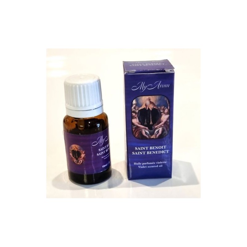 Flacon 10ml huile essentielle parfumée Violette St Benoit