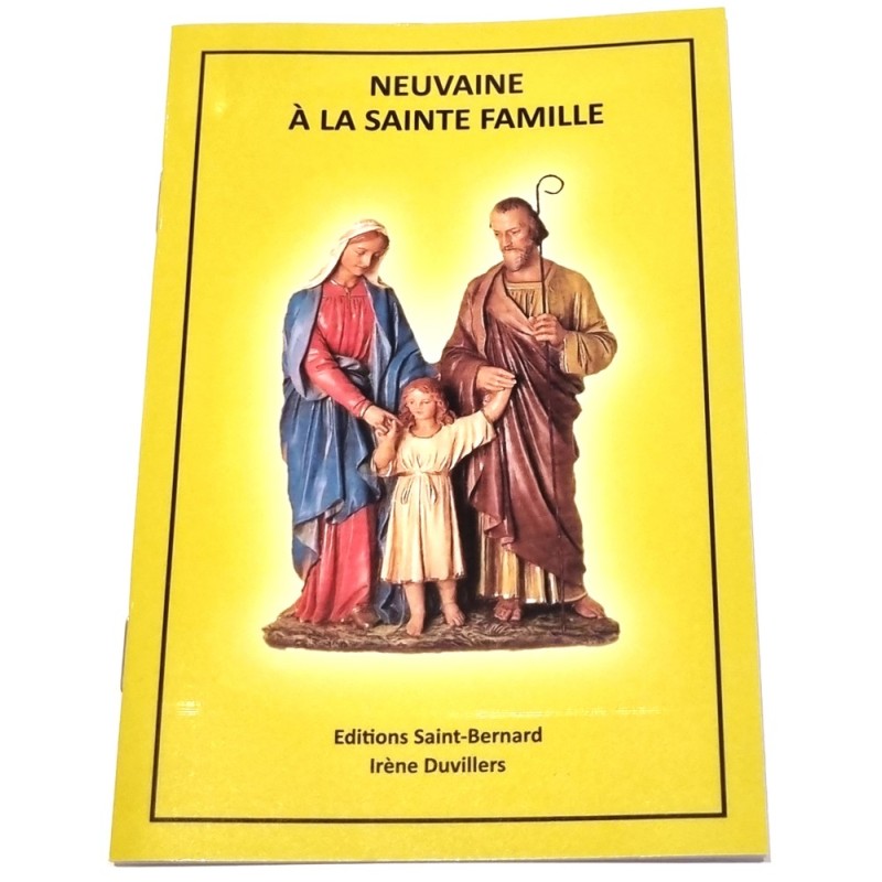 Livret de neuvaine à la Ste Famille