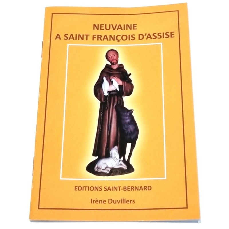 Livret de neuvaine à St François d'Assise