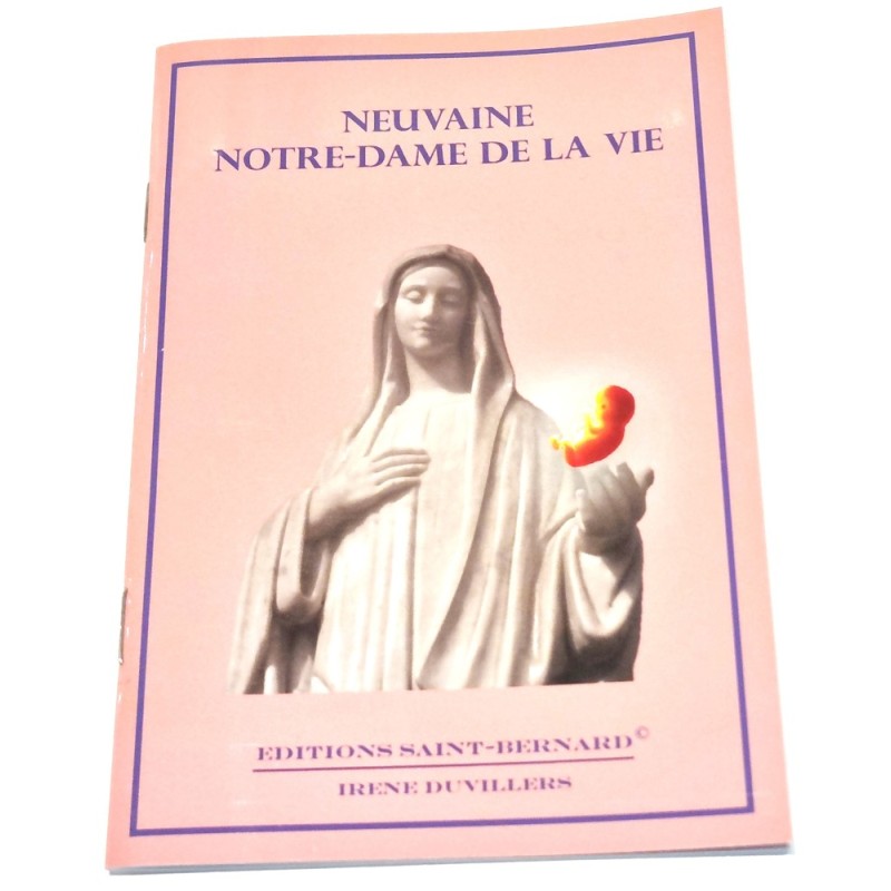 Livret de neuvaine à ND de la Vie