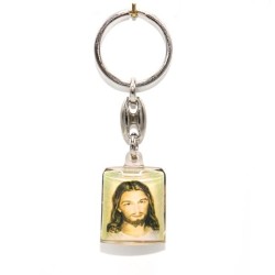 Porte-clés multi-saints en plexi