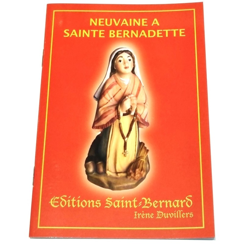 Livret de neuvaine à Ste Bernadette