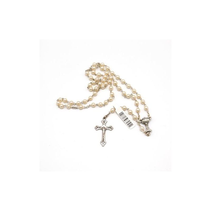 ROSARY PERLE  + CALICE COMMUNION