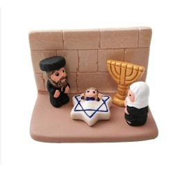   CRECHE CERAMIQUE BLOC 8X7CM - ISRAEL