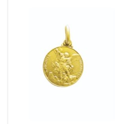 Medal van St. Vervaardiging. Goud 14 mm