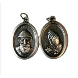 22 mm ovale medaille St Charbel