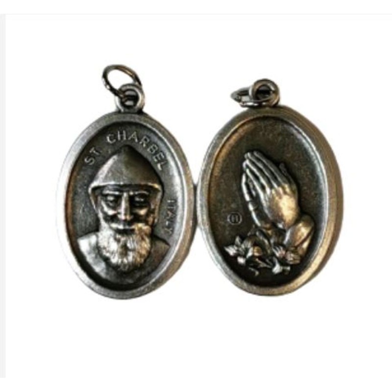 22 mm ovale medaille St Charbel