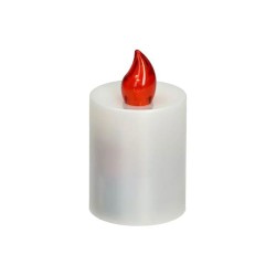 Bougie électronique blanche flame rouge 1920 2R14