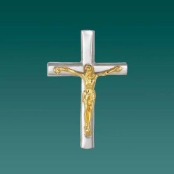 Side Crucifix Pendant S925