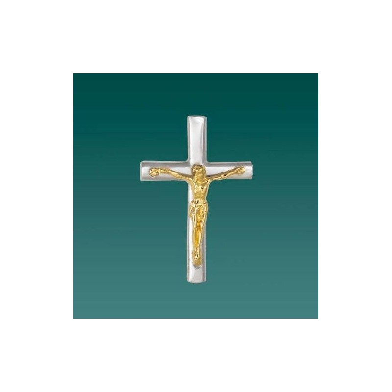 Side Crucifix Pendant S925