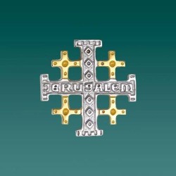 Pendentif croix de Jérusalem Argent S925