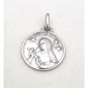 Médaille de Sainte Rita en argent. 14 mm