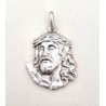 Pendentif Tête du Christ argent 30mm