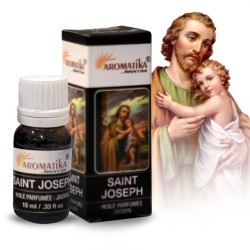 "Huile essentielle parfumée de St Joseph. 10 ml	"