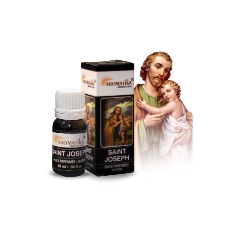 "Huile essentielle parfumée de St Joseph. 10 ml	"