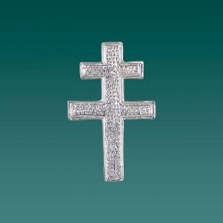 Pendentif croix du temple Argent S925