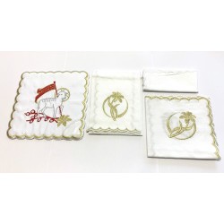 Set de communion Palka/Nappe/Serviette Agneau Pascal