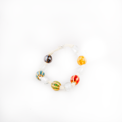 Bracelet en perles de céramique