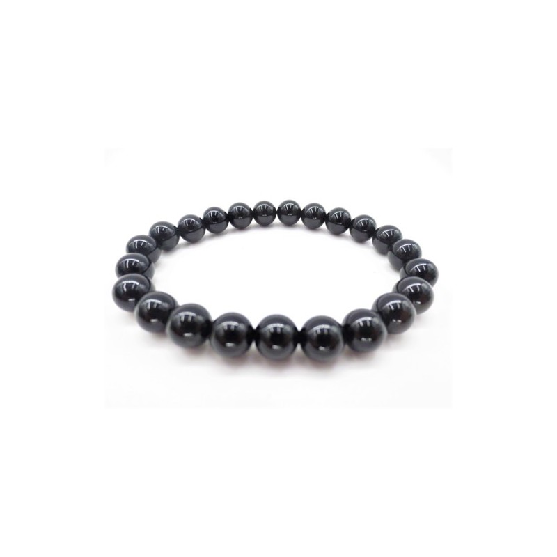 Onyx stenen armband.8 mm kralen