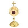 ROND GOUDEN RELIQUARY 17CM