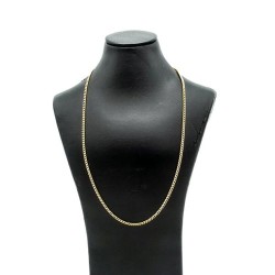 Gouden metalen ketting.50 cm