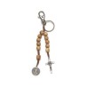 S. Benoit Caketon Sleuteldeur met Dizeirier Wood + Cross and Metal Medal