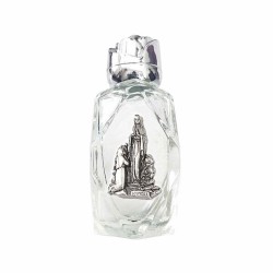 Bouteille en verre 7cm Lourdes