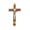 Croix de Notre Dame de Banneux en bois. 15 cm