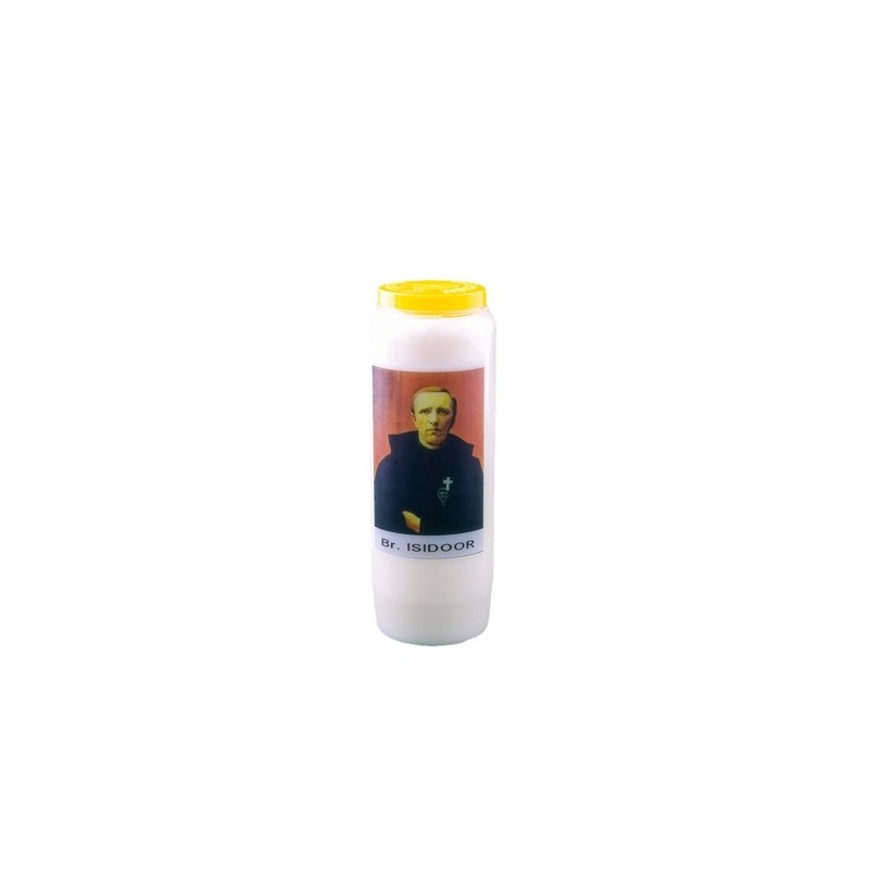Bougie neuvaine au Frère Isidor