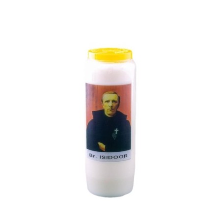 Bougie neuvaine au Frère Isidor