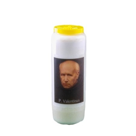 Bougie neuvaine au Père Valentinus