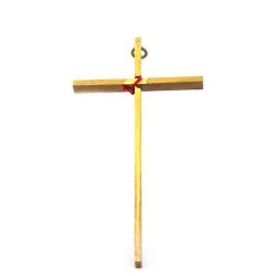 Crucifix en laiton 15 cm