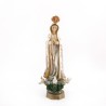 Statue de Notre Dame de Fatima en résine. 20 cm