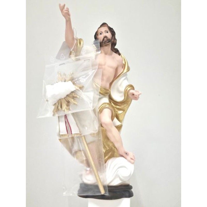 Standbeeld van de herrezen Christus, hars van 30 cm 