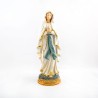 Statue de Notre Dame de Lourdes en résine. 32 cm